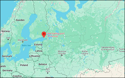 صادارات نفت روسیه و قزاقستان از مسیر بنادر روسیه در دریای بالتیک افزایش یافته است